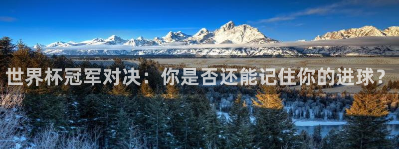 世界杯直播时间：世界杯冠军对决：你是否还能记住你的进球？